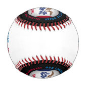 IOWA HAWKEYE STAAT FLAG BASEBALL (Rückseite)