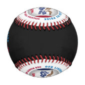 IOWA HAWKEYE STAAT FLAG BASEBALL (Vorderseite)