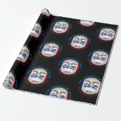 IOWA HAWKEYE STAAT FLAG GESCHENKPAPIER (Ungerollt)