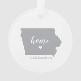 Iowa Heimat Personalisiertes Ornament