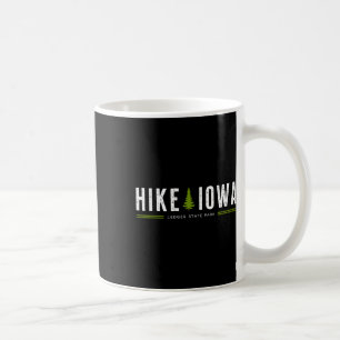 Iowa Ia Ledges State Park Wanderung Baum Retro-Gra Kaffeetasse