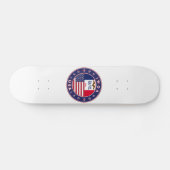 Iowa, Iowa-Aufkleber, Tasche, Uhr Skateboard (Horizontal)