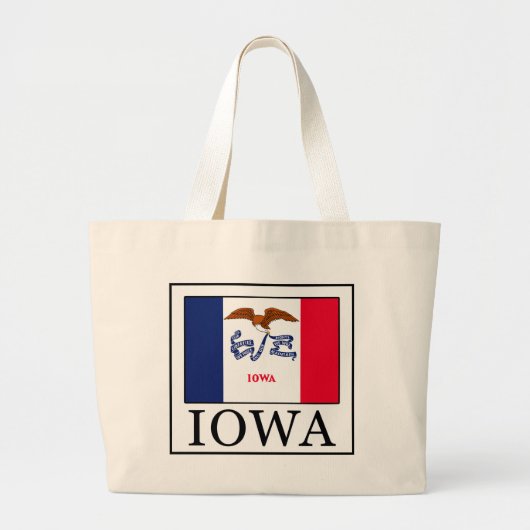 Iowa Jumbo Stoffbeutel (Vorne)
