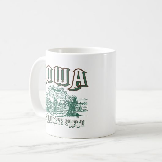 Iowa Kaffeetasse (Vorderseite Links)
