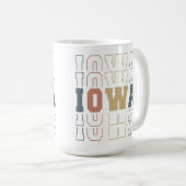 Iowa Kaffeetasse (VorderseiteRechts)