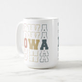 Iowa Kaffeetasse (Vorderseite Links)