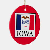 Iowa Keramik Ornament (Rechts)