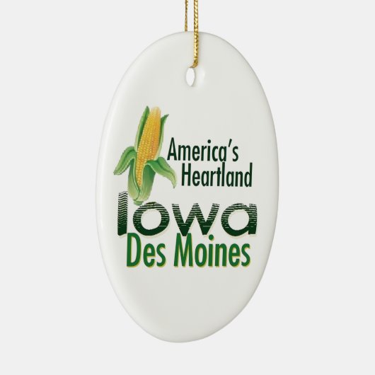 IOWA KERAMIKORNAMENT (Rechts)