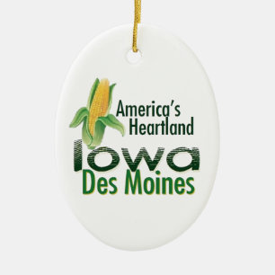 IOWA KERAMIKORNAMENT