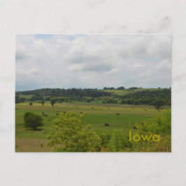 Iowa Landscape Postcard Postkarte