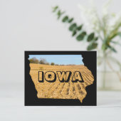 Iowa Landschaftlich Cornfield Nature Fotografy Tra Postkarte (Stehend Vorderseite)