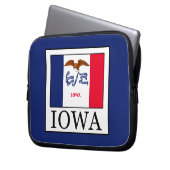 Iowa Laptopschutzhülle (Vorderseite Links)