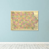 Iowa Leinwanddruck (Insitu (Holzboden))