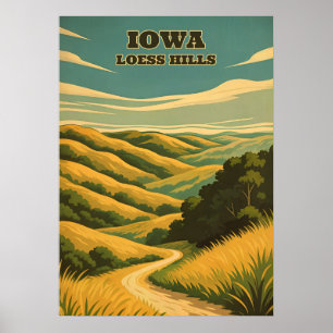 Iowa Loess Hills V02 Poster