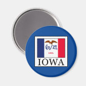 Iowa Magnet (Vorderseite/Rückseite)