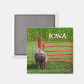 Iowa Magnet (Vorderseite/Rückseite)