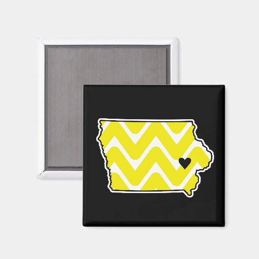 Iowa Magnet (Vorderseite/Rückseite)