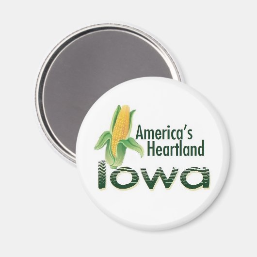 IOWA MAGNET (Vorderseite/Rückseite)