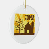 Iowa Maisfarm Keramik Ornament (Rechts)