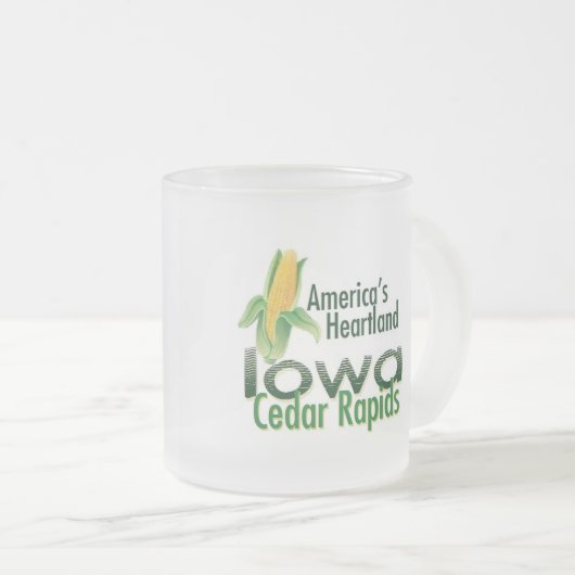 IOWA MATTGLASTASSE (VorderseiteRechts)