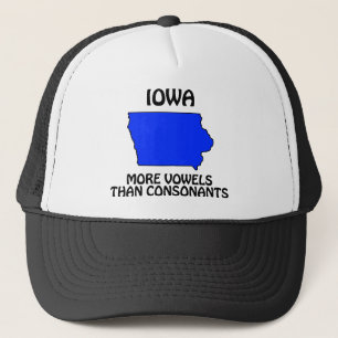 Iowa - Mehr Vowelen als Konsonanten Truckerkappe