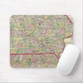 Iowa, Missouri Mousepad (Mit Mouse)