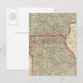 Iowa, Missouri Postkarte (Vorne/Hinten)