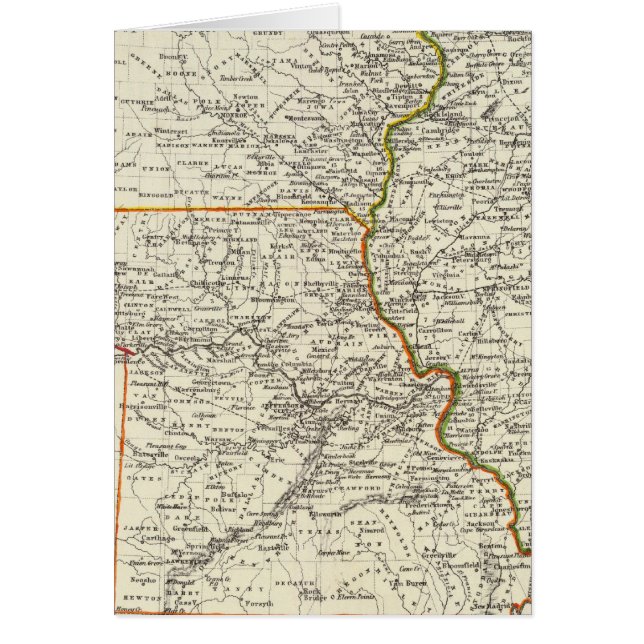 Iowa, Missouri und Illinois (Vorne)
