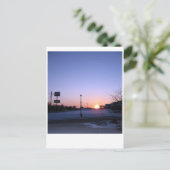 Iowa Morning Postkarte (Stehend Vorderseite)