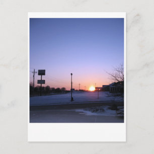Iowa Morning Postkarte