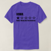 Iowa One Review TShirt (Design vorne)