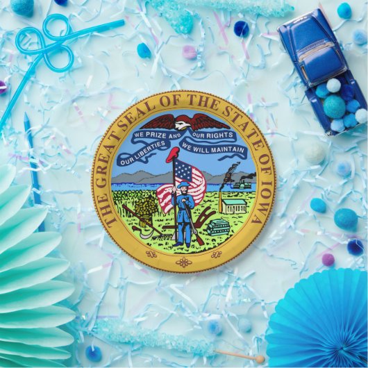 Iowa Pappteller (Party)