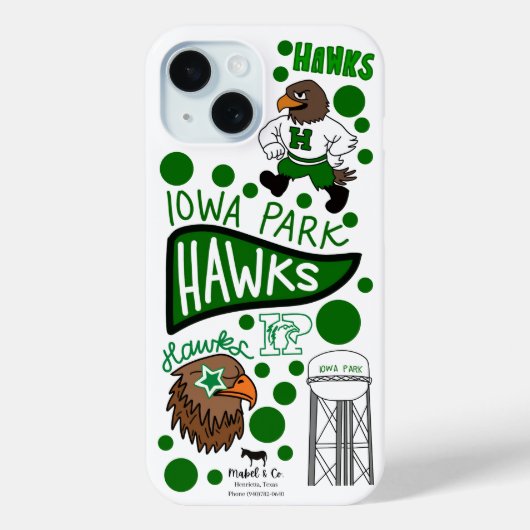 Iowa Park Case-Mate iPhone Hülle (Rückseite)