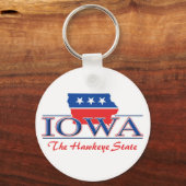 Iowa Patriotic Schlüsselanhänger (Vorderseite)