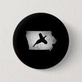 Iowa Pheasant Junting Button (Vorderseite)