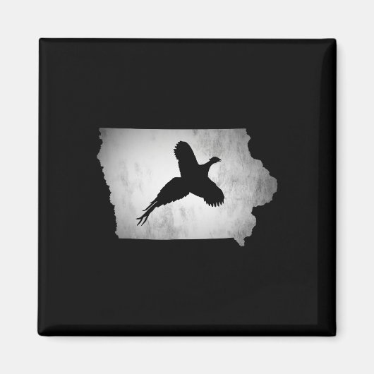 Iowa Pheasant Junting Magnet (Vorne)