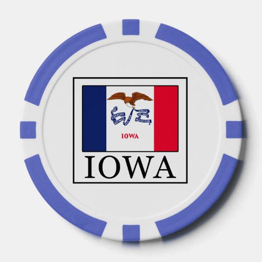 Iowa Pokerchips (Vorderseite)