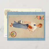 Iowa postcard, 1907 Staat Fair Postkarte (Vorne/Hinten)