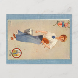 Iowa postcard, 1907 Staat Fair Postkarte