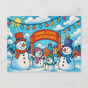 IOWA Postcard Postkarte