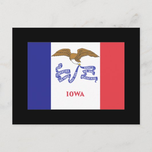 IOWA POSTKARTE (Vorderseite)
