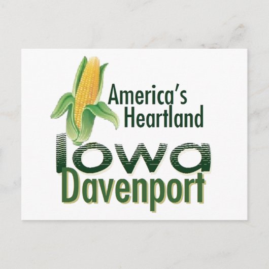IOWA POSTKARTE (Vorderseite)