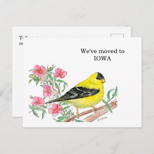 Iowa Postkarte (Vorne/Hinten)