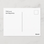 Iowa Postkarte (Rückseite)