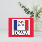 Iowa Postkarte (Stehend Vorderseite)