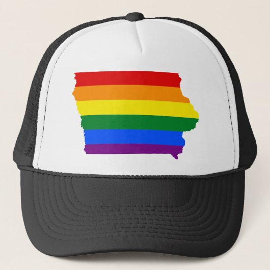 Iowa Pride Truckerkappe (Vorderseite)