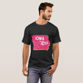 Iowa Roots Pink Orange T-Shirt (Vorne ganz)
