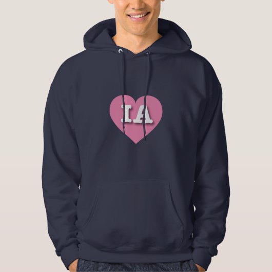 Iowa Rosa Herz - I Liebe IA Hoodie (Vorderseite)
