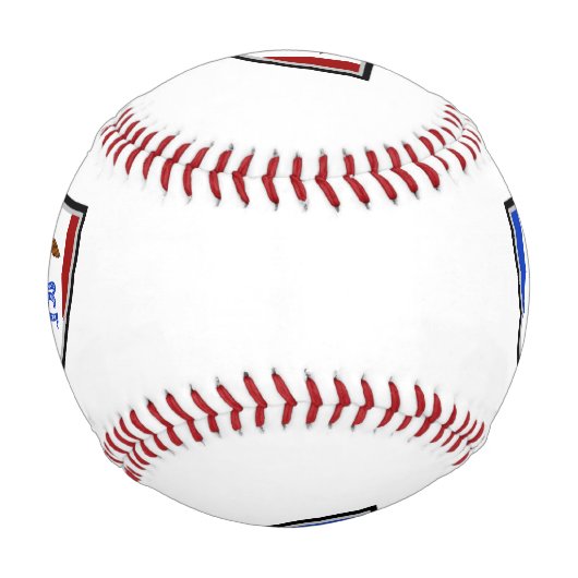 Iowa-Schild-Baseball Baseball (Vorderseite)