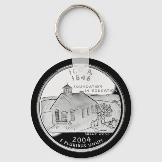 IOWA SCHLÜSSELANHÄNGER (Vorderseite)